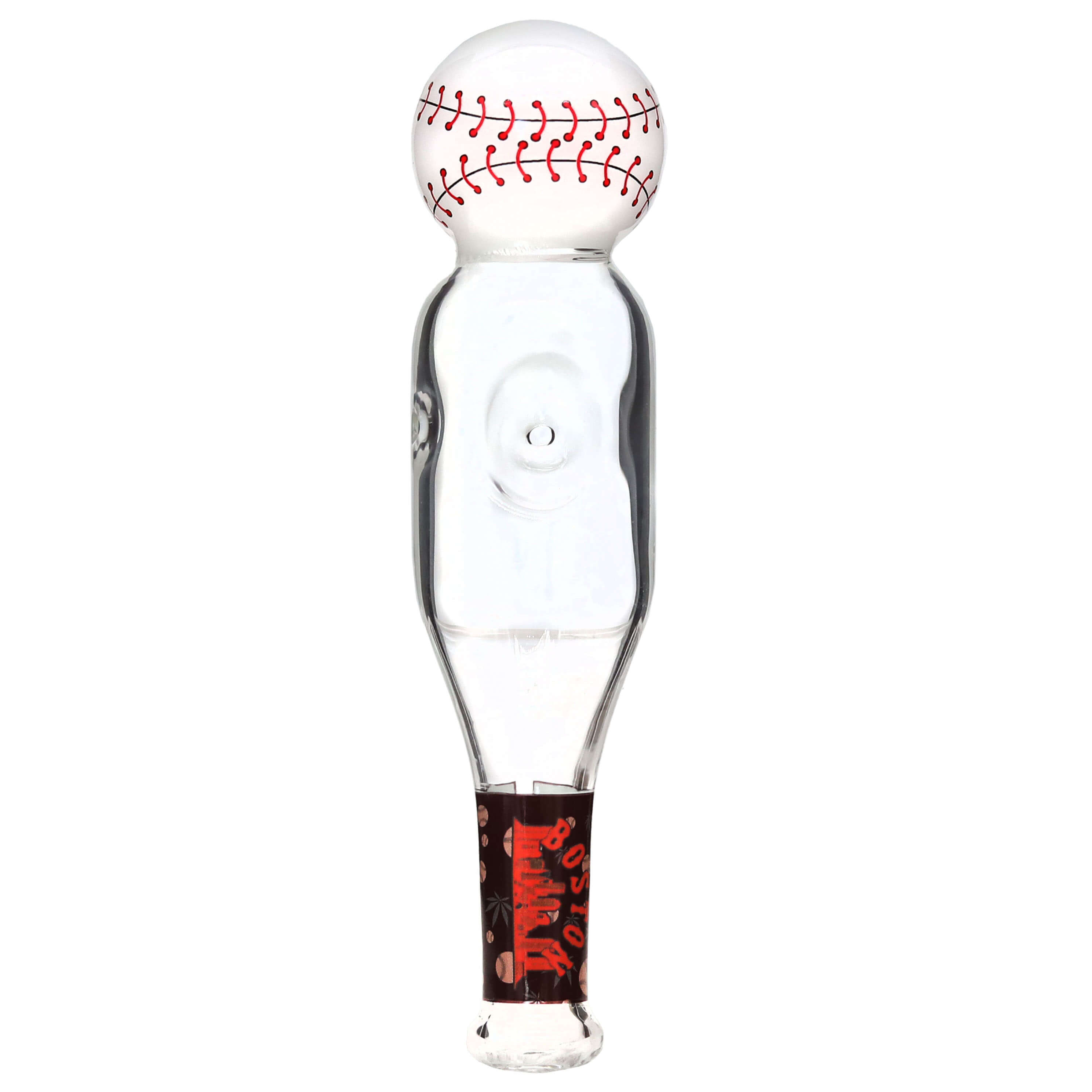 Dabtized Baseball Blown Glass Handpipe | 5 inch | Assorted Designs product image